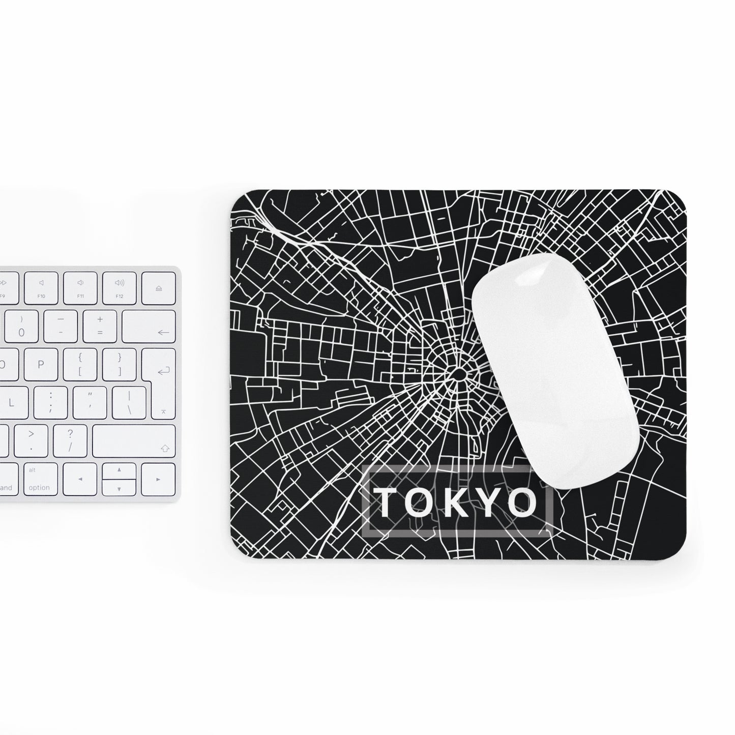 Tokyo City Map Mouse Pad