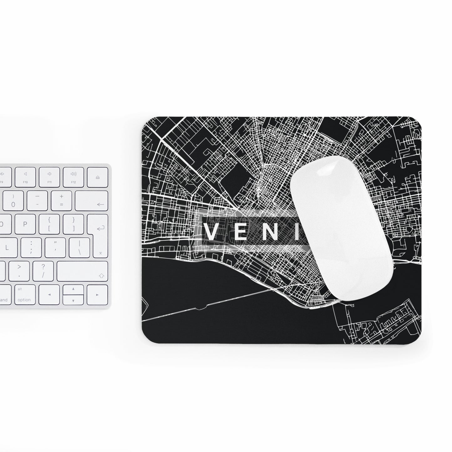 Venice City Map Mouse Pad