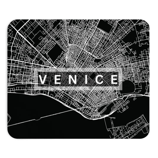 Venice City Map Mouse Pad