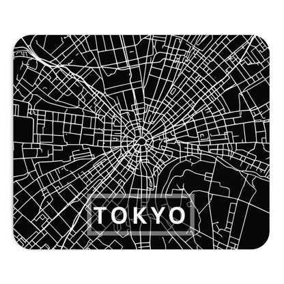 Tokyo City Map Mouse Pad